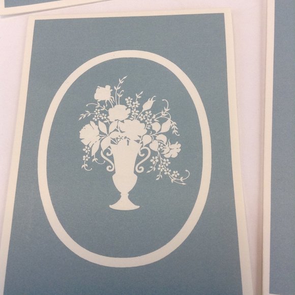 Vintage Coutts Hallmark Victorian Wedgeport Petite Notes Blank Cards - Picture 6 of 16